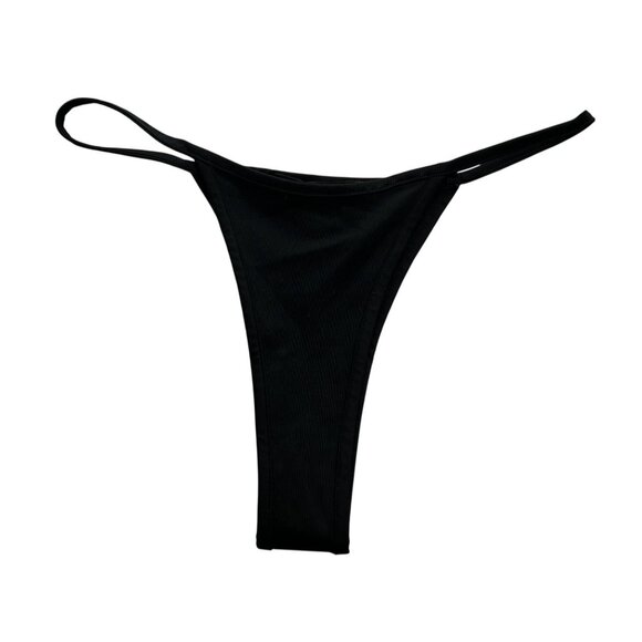 I.AM.GIA Kora Bikini Bottoms in Black - Picture 1 of 3